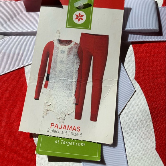NWT Children’s Christmas Santa Pajama Set from Target Size 6 - Picture 2 of 8